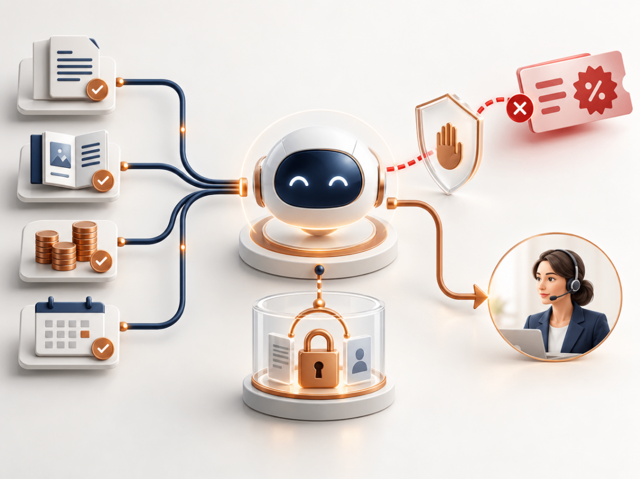 Trusted AI verifies, blocks, and escalates