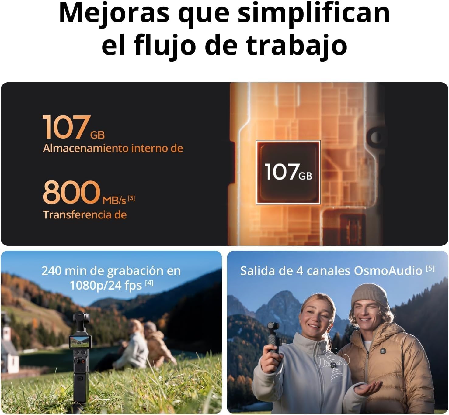 DJI Osmo Pocket 4 Creator Combo: mi experiencia grabando vídeos para YouTube y cursos — miniatura 2