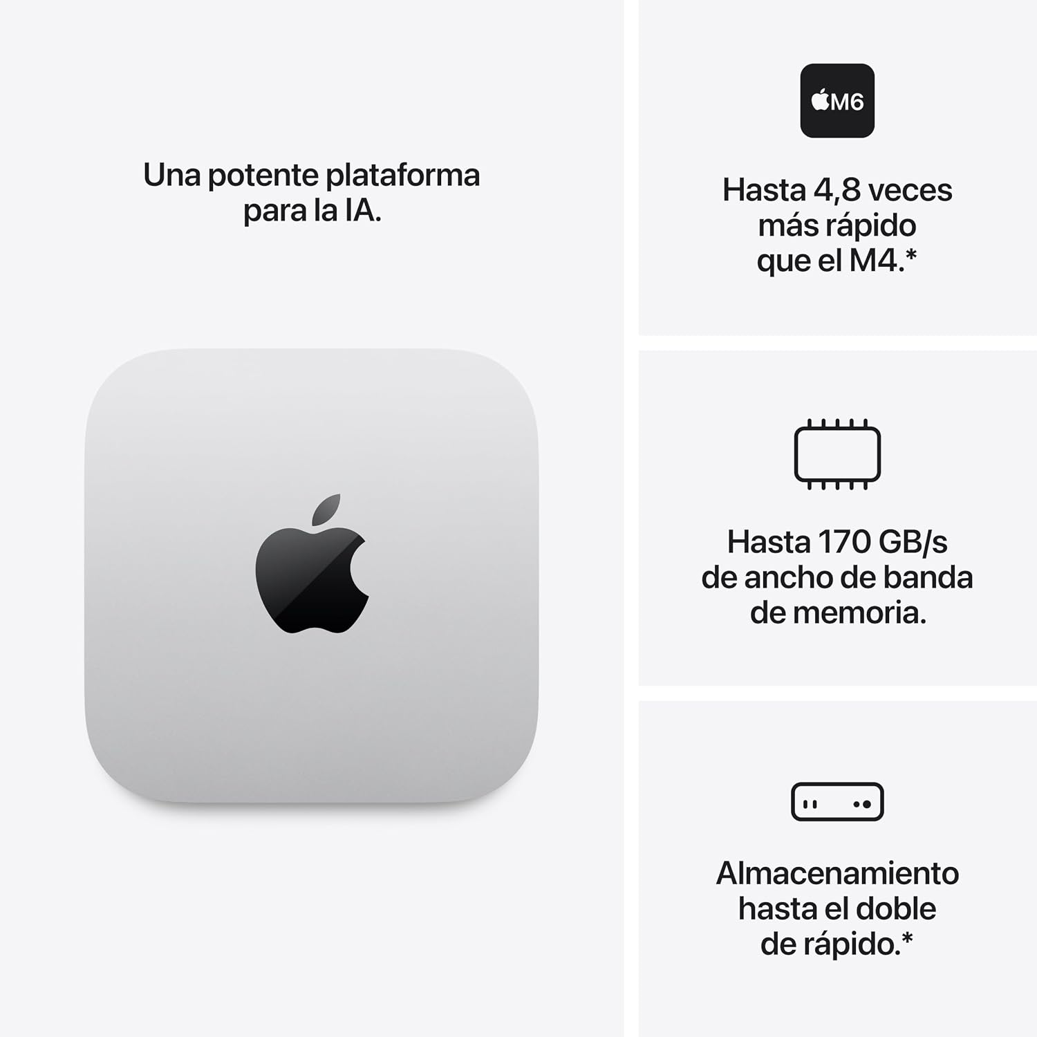 Mac mini M6 con 24 GB: un ordenador compacto para desarrollar y trabajar con IA — miniatura 2